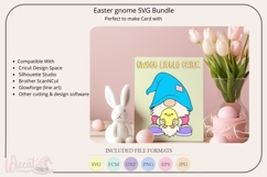 Easter Gnome SVG Bundle, Cute Spring Gnome SVG Cut Files Product Image 5