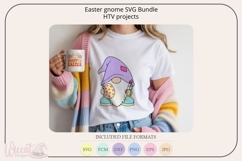 Easter Gnome SVG Bundle, Cute Spring Gnome SVG Cut Files Product Image 6