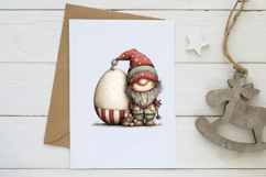 Easter gnome gingerbread house clipart Product Image 2