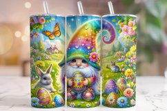 Easter Gnomes Tumbler Wrap, Cute Gnomes Easter Tumbler Wrap Product Image 1