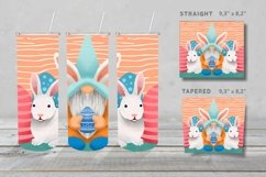 Easter Gnome Tumbler Wrap, Easter 20oz Skinny Tumbler PNG Product Image 2