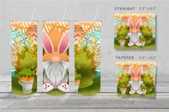 Easter Gnome Tumbler Wrap, Easter 20oz Skinny Tumbler PNG Product Image 3