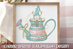 Easter Gnome PNG | Easter Sublimation Design Product Image 1