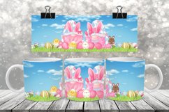 Easter Gnomes- Coffee Mug Wrap - PNG Design Product Image 1