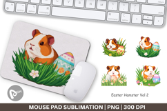Mouse Pad Easter Hamster Product Image 1