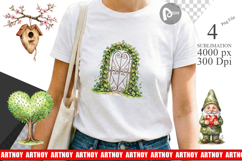 Easter Heart Garden Decor Sublimation Product Image 1