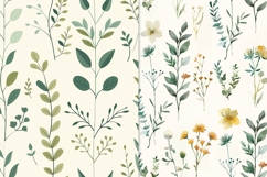 Easter Herb Garden Seamless Pattern Product Image 2