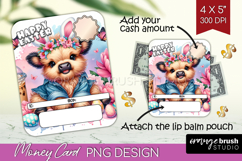 Easter Money Card PNG - Easter Cow Money Card Holder Product Image 1