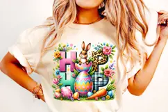 Easter Bunny Hip Hop PNG, Easter Coquette PNG, Happy Easter Product Image 1