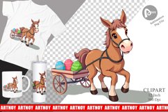 Easter Horse Clipart Product Image 1