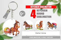 Keychain Easter Horse Product Image 1