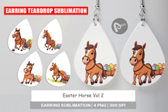 Earring Easter Horse Product Image 1