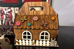 Easter candy box- laser cut file, Glowforge pattern Product Image 3