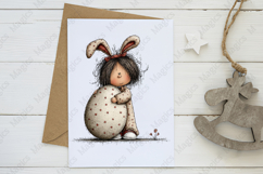Easter Kids Clipart Sublimation Product Image 3
