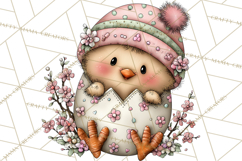 Adorable Easter Kids Clipart, Playful Children Clip Art PNG Product Image 5