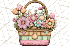 Adorable Easter Kids Clipart, Playful Children Clip Art PNG Product Image 3