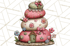 Adorable Easter Kids Clipart, Playful Children Clip Art PNG Product Image 4