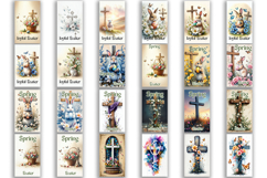 Happy Easter Kitchen Towel Sublimation Design Bundle Product Image 3