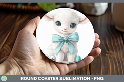 GorgeousEaster Round Coaster design.