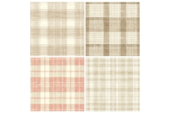 Easter Linen Plaid Digital Paper Product Image 2