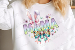 Easter mama png sublimation design Product Image 2