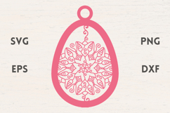 Mandala Easter Egg SVG Product Image 1