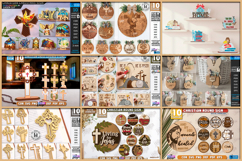 Easter Mega Bundle Laser Cut | Religious Set | Easter Bunny Product Image 7