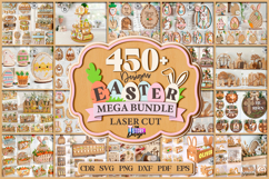 Easter Mega Bundle Laser Cut | Religious Set | Easter Bunny Product Image 1