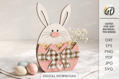 Easter Mini Gift Box Laser Cut. Storage Box SVG Product Image 1