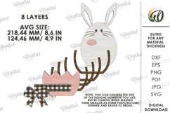 Easter Mini Gift Box Laser Cut. Storage Box SVG Product Image 2