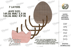 Easter Mini Gift Box Laser Cut. Storage Box SVG Product Image 2