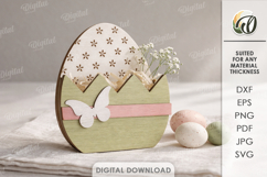 Easter Mini Gift Box Laser Cut. Storage Box SVG Product Image 1