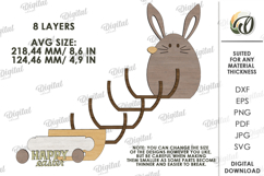 Easter Mini Gift Box Laser Cut. Storage Box SVG Product Image 2