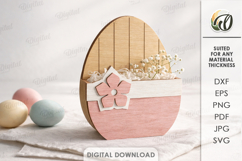 Easter Mini Gift Boxes Bundle Laser Cut. Storage Box SVG Product Image 9