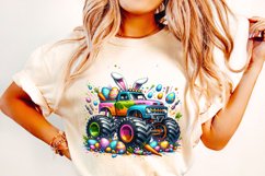 Egg Crusher PNG, Easter Truck, Easter PNG Sublimation, Egg Product Image 2