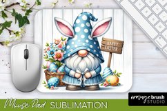 Easter Mouse Pad - Gnome PNG Design for Sublimation Mousepad