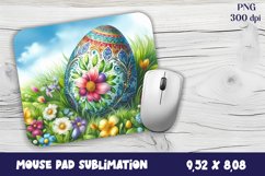 Easter egg and flowers, sublimation design PNG Product Image 1
