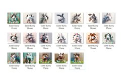 Easter Mousepad Sublimation Bundle - 3D Bunny Hole in Wall