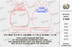 Easter Name Chart Laser Cut. Kindergarten Name Board SVG Product Image 2