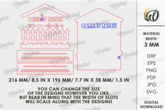 Easter Name Chart Laser Cut. Kindergarten Name Board SVG Product Image 2