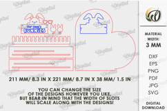 Easter Name Chart Laser Cut. Kindergarten Name Board SVG Product Image 2