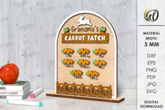 Easter Name Chart Laser Cut. Family Name Board. Name Signs Product Image 1