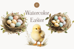 Chicks Clipart - Nursery Spring Clipart - Easter clipart Product Image 1