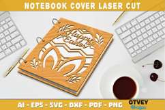 Easter Notebook Cover Lasercut| Wooden Notebook Cover Product Image 1