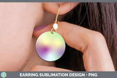 GorgeousEaster Round Earrings design.