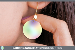 GorgeousEaster Round Earrings design.