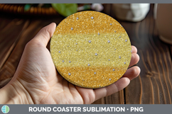 GorgeousEaster Round Coaster design.
