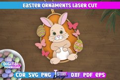 Easter Ornaments | Easter Medallion | Hanging Decor Product Image 1