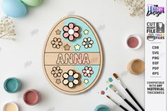 Paintable Easter Characters Laser Cut Bundle | Kids Easter Product Image 9