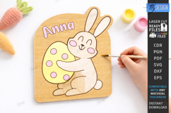 Paintable Easter Character Laser Cut | Kids Easter | Paint Product Image 1